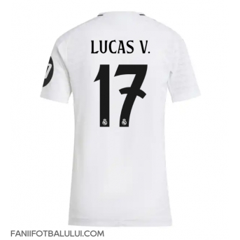 Real Madrid Lucas Vazquez #17 Tricou Fotbal Replică 2024-25 Femei Acasa